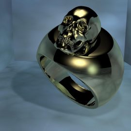 3 raisons de s’offrir la bague homme tête de mort argent big skull