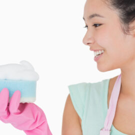 utilisation éponge écologique à la maison