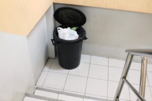 poubelle de cuisine pour la gestion des déchets
