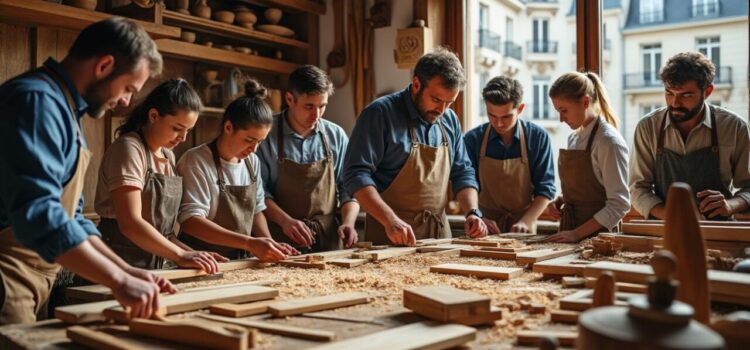 découvrez des ateliers culturels gratuits à paris pour vous initier à la menuiserie traditionnelle. profitez de séances conviviales, encadrées par des artisans passionnés, pour apprendre les techniques ancestrales du travail du bois.