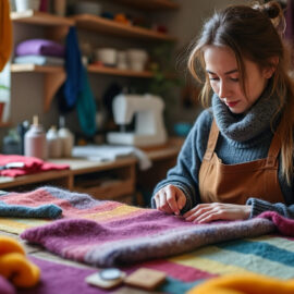découvrez comment transformer vos vieux pulls en laine feutrée en un manteau sur mesure unique, écologique et tendance grâce à notre guide diy facile à suivre.