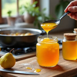 découvrez comment réaliser une délicieuse confiture de coings maison, sans sucre raffiné, grâce à une méthode de stérilisation pour une longue conservation. idéal pour déguster sainement toute l’année !