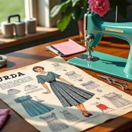découvrez comment coudre une élégante robe vintage des années 50 en utilisant un patron burda récupéré. suivez nos astuces et conseils pour réaliser facilement une pièce intemporelle et unique, idéale pour les passionné(e)s de couture rétro.