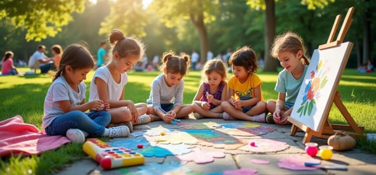 découvrez une sélection d'idées d’activités créatives gratuites pour occuper les enfants pendant les vacances scolaires. des jeux et ateliers ludiques pour stimuler leur imagination sans dépenser un centime !