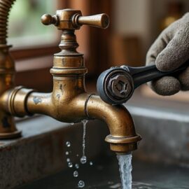 apprenez à réparer vous-même une fuite sur un ancien robinet en laiton grâce à nos conseils simples et efficaces, pour économiser eau et argent tout en préservant votre installation.