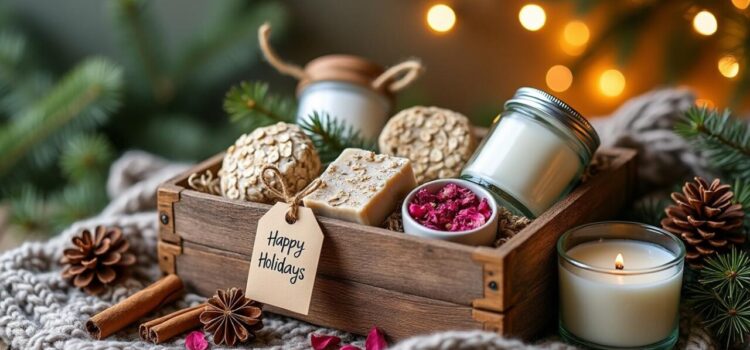 découvrez notre coffret bien-être fait maison, le cadeau parfait pour noël. offrez détente et douceur avec des produits naturels et personnalisés, soigneusement préparés pour choyer vos proches.