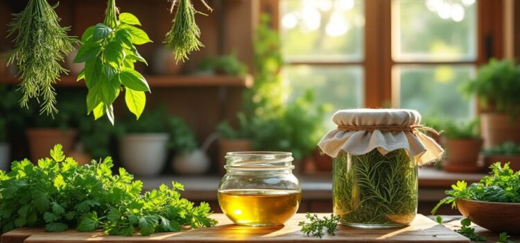 découvrez 5 méthodes ancestrales pour conserver vos herbes aromatiques fraîches sans utiliser de congélateur, et profitez de leurs saveurs toute l'année.