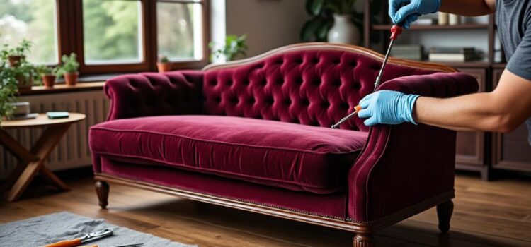 découvrez comment détacher un canapé en velours ancien efficacement tout en préservant la délicatesse du tissu grâce à nos conseils experts.