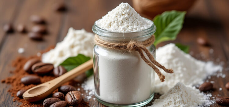 Shampoing sec maison à base d’argile blanche et de cacao bio