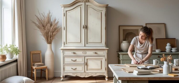 découvrez notre formation complète pour apprendre à patiner un meuble dans le style gustavien et apportez une touche élégante et raffinée à votre décoration intérieure.