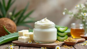 découvrez une recette simple et naturelle de crème hydratante maison spécialement conçue pour les peaux atopiques, avec des ingrédients doux et efficaces pour apaiser et nourrir votre peau.