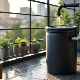 découvrez comment installer un récupérateur d’eau de pluie sur votre balcon sans percer les murs, une solution pratique et écologique pour économiser l’eau facilement.