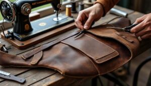 apprenez à créer un sac banane unique et écologique en cuir recyclé en transformant une vieille veste. un tutoriel simple et créatif pour donner une seconde vie à vos vêtements.