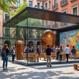 découvrez notre exposition itinérante dédiée à l'art du recyclage en europe, mettant en avant des œuvres innovantes et durables qui transforment les matériaux recyclés en véritables créations artistiques.