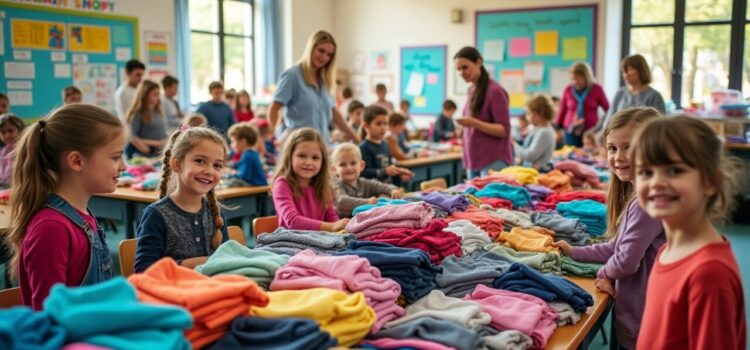 Organiser une bourse aux vêtements dans une école primaire Organiser une bourse aux vêtements dans une école primaire