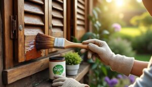 découvrez comment repeindre vos volets en bois avec une lasure écologique pour protéger durablement le bois tout en respectant l'environnement.