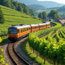 découvrez un circuit en train unique à travers les magnifiques vignobles bios d’alsace, alliant nature, œnologie et détente au cœur d’une région d’exception.