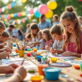 découvrez comment organiser un atelier créatif gratuit lors d'un festival local pour engager la communauté et stimuler la créativité.