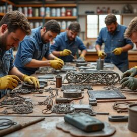 découvrez notre formation spécialisée en restauration de mobilier métallique ancien pour maîtriser les techniques traditionnelles et redonner vie à vos pièces historiques.