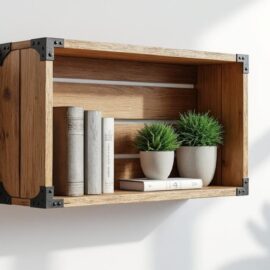 apprenez à transformer une caisse à vin en une étagère murale déco originale et fonctionnelle pour sublimer votre intérieur facilement.