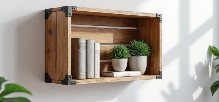 apprenez à transformer une caisse à vin en une étagère murale déco originale et fonctionnelle pour sublimer votre intérieur facilement.