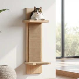 apprenez à fabriquer un griffoir mural design pour chat, alliant praticité et esthétique pour le bien-être de votre compagnon félin et la décoration de votre intérieur.