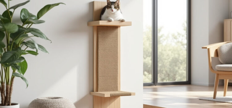 Fabriquer un griffoir mural design pour chat Fabriquer un griffoir mural design pour chat
