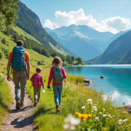 découvrez une randonnée familiale autour du lac d’annecy en adoptant un mode zéro déchet pour profiter de la nature tout en la préservant.