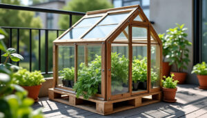 découvrez comment installer une mini-serre de balcon en utilisant des matériaux de réemploi pour cultiver vos plantes de manière écologique et économique.