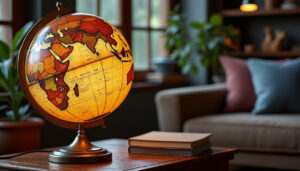 apprenez à transformer un vieux globe terrestre en un luminaire unique et écologique grâce à notre guide étape par étape.