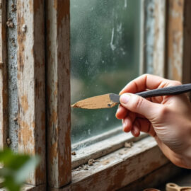 découvrez comment réparer une vitre ancienne en utilisant un mastic naturel, une méthode écologique et efficace pour restaurer et protéger vos fenêtres avec soin et respect du patrimoine.