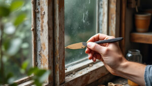 découvrez comment réparer une vitre ancienne en utilisant un mastic naturel, une méthode écologique et efficace pour restaurer et protéger vos fenêtres avec soin et respect du patrimoine.