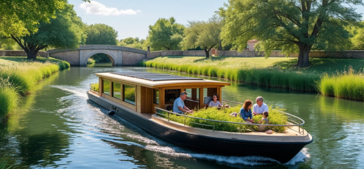 Voyage en péniche éco-touristique sur le canal du Midi découvrez un voyage en péniche éco-touristique unique sur le canal du midi, alliant confort, nature préservée et découverte authentique du patrimoine régional.